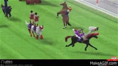 horse racing gif|funny horse race gif.
